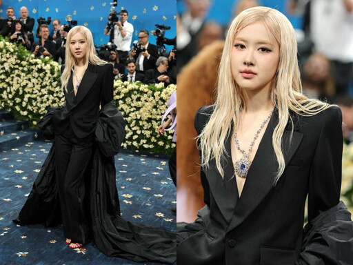 2025 Met Gala紅毯造型盤點!Lisa下衣失蹤超性感,Rosé訂製西裝氣場太強、JENNIE化身優雅復古女伶