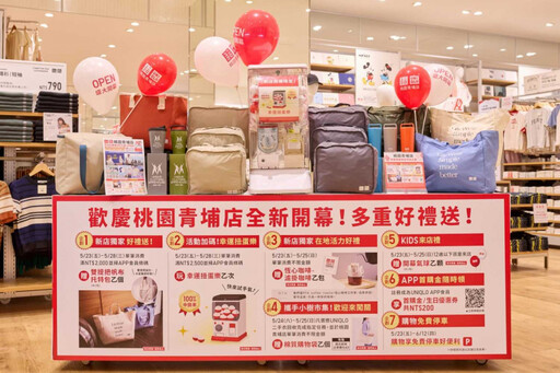 5月最強開幕速報:PRADA BEAUTY台中美妝快閃、NB首家RUN體驗店、UNIQLO青埔最大旗艦開張