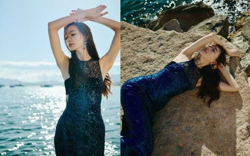林志玲坎城紅毯美翻全球!50歲身材凍齡到不像人類 網友驚呼:根本美人魚本人