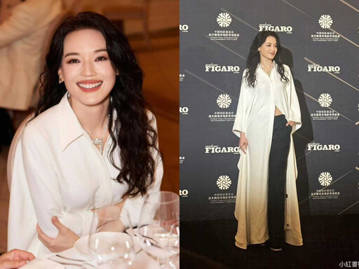 舒淇在坎城美成教科書!白色禮服露纖腰氣場超強,連私服也上熱搜、手拎BV包太吸睛