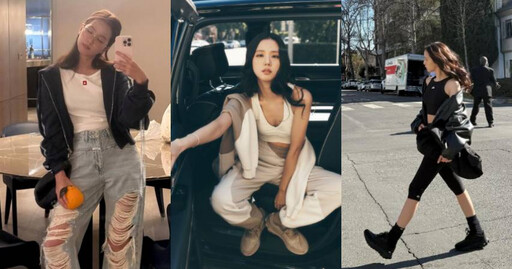 懶人也能變女神!JISOO「運動系仙女」穿搭術、時髦休閒4技巧一次解鎖
