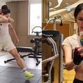 「最美小龍女」李若彤58歲曬炸裂級腹肌！合體劉耕宏挑戰史上最強核心操 網讚：比20歲還猛！