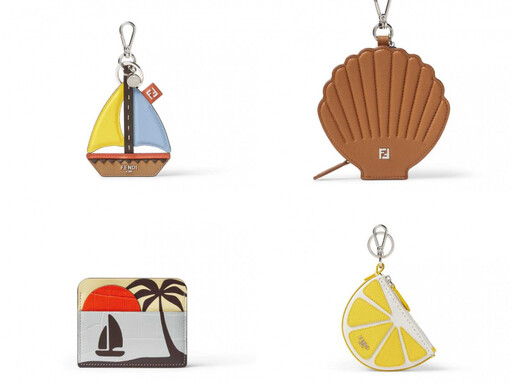 夏日限定FENDI Sea夢幻上岸!從卡夾到吊飾 每樣都想打包...台中獨家2新品超仙必搶