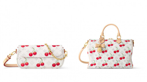 經典老花Monogram新玩法!LV × 村上隆櫻桃包超萌甜、Gucci Giglio氣場全開