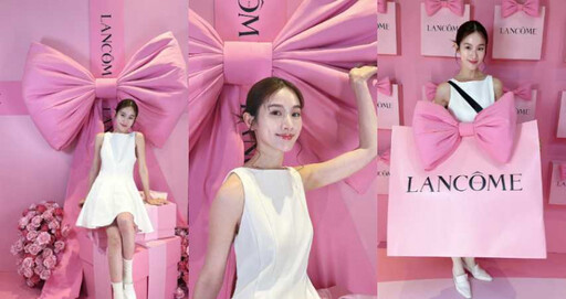 美妝控打卡新熱點!蘭蔻「粉紅快閃店」蝴蝶結牆太好拍,屈臣氏LaLaport台中旗艦店逛不完