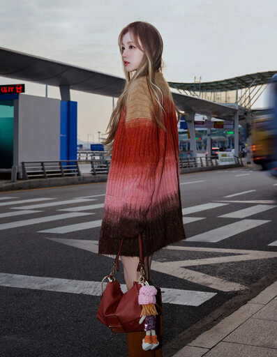 Neverland尖叫、I-DLE宋雨琦降臨台北！女神機場時尚超吸睛、FENDI新款完美示範