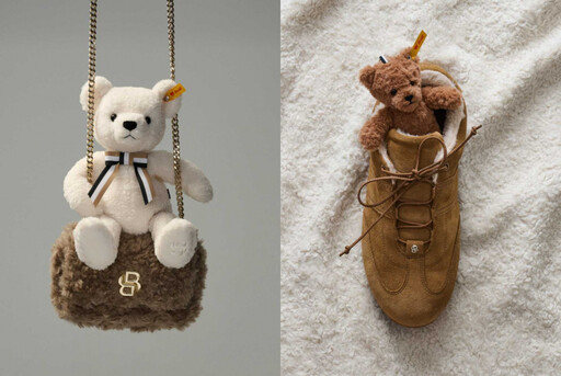 軟萌卻超有型!BOSS × STEIFF泰迪熊聯名太可愛、惠利示範「熊抱系穿搭」超犯規