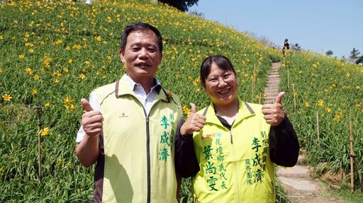 彰化花壇虎山巖金針花季 母親節假期迎接金黃花海