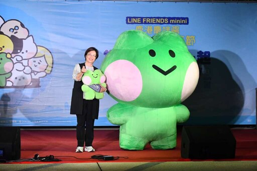 小鎮光影藝術節亮起來 「LINE FRIENDS minini」到鹿港同樂