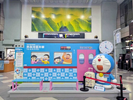熱氣球嘉年華7月5日登場 哆啦A夢現身台東成拍照熱點