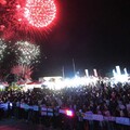 2025王功漁火節海洋音樂會 8分鐘絢爛煙火秀閃耀王功