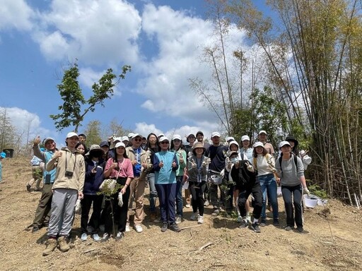 高屏「一起集點樹」 種植防火林帶 防範森林火災