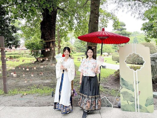 人間仙境成美文化園 夏至推出唯美飄漆扇手作體驗