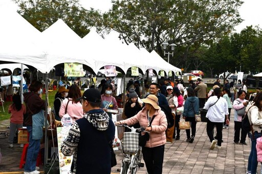 勞動部「好時光靚市集」雲林首登場 各類特色商品齊聚、買氣熱絡