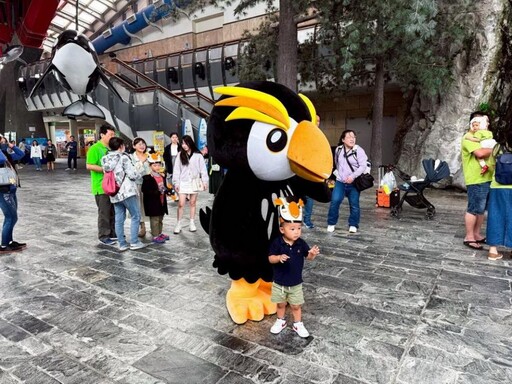 屏東海生館出現整串「海洋粽」!端午連假就醬玩