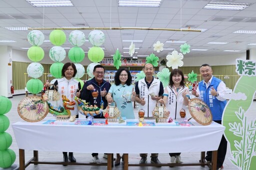 頭份市農會包粽子競賽 邱俐俐希望傳承傳統手藝