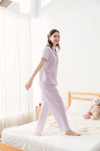 炎夏夜新救星!EASY SHOP防蚊居家睡衣開箱 舒服好穿又時髦!
