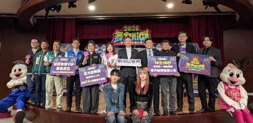迎接2026跨年!劍湖山打造亞洲唯一「摩天輪跨年煙火」