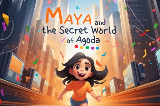Agoda發行首本AI兒童繪本 開箱科技奧秘