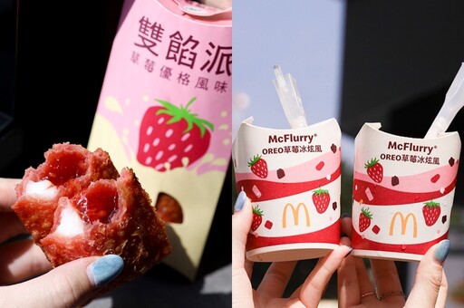 優惠碼 85 折!麥當勞「OREO 草莓冰炫風」 與 「草莓優格雙餡派」於 foodpanda 推獨家優惠