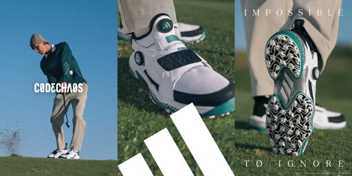 暢銷冠軍CODECHAOS系列再升級「中筒革命」adidas Golf全新CODECHAOS 25 MID BOA八月上市