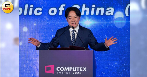 AI新狂潮/賴清德執政周年現身COMPUTEX 「輝達選擇台北非常開心」
