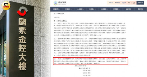 國票金還有戲1/「遲來的正義不是正義!」 耐斯阻擋國票金併購擴張淪最小金控