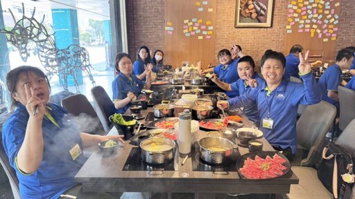 公益餐會獅友愛心滿滿陪伴伯立歐天使 蔬鍋藝鍋物彰化店溫馨開席