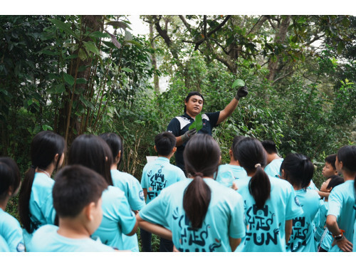 大武山山林教育服務中心防災體驗營 屏東15所學校培養山野技能