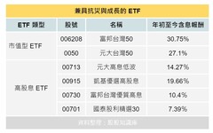 台股回檔打第二隻腳還是破底？熱門 ETF 0050、00713、00915 無懼股災：既成長又抗跌