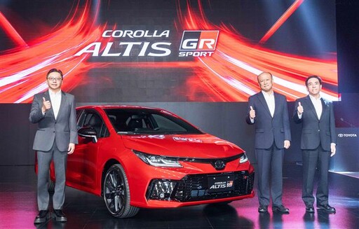 COROLLA ALTIS GR SPORT帥性登場