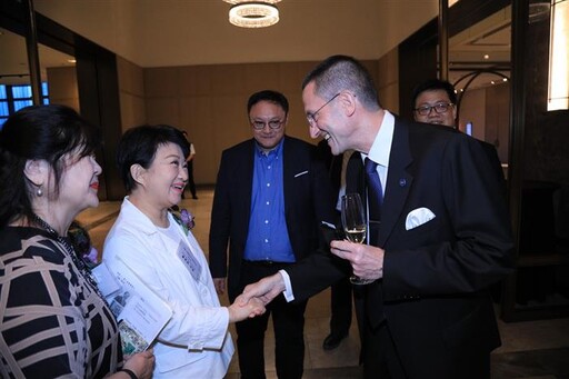 台中市長盧秀燕出席「歐洲日晚宴」深化交流