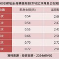 00919 ETF 第6次配息期前公告