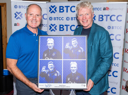 從球場到公益：BTCC 助力紅鷹傳奇高爾夫日，愛華頓總教練 David Moyes 現身支持