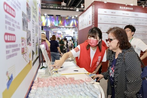 首屆高齡健康產業博覽會台北世貿登場 黃偉哲邀民眾來台南館免費做健康測試