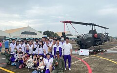 空軍基地展現戰力 興華師生深切體驗全民國防教育