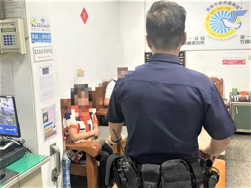 訪友返程迷途 竹園警協助婦人團圓