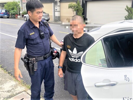 失憶男迷途超商 竹園警助請家人接應返家