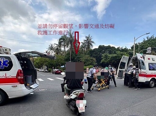 搶救生命分秒必爭 高市消防局第五大隊:行車禮讓救護車