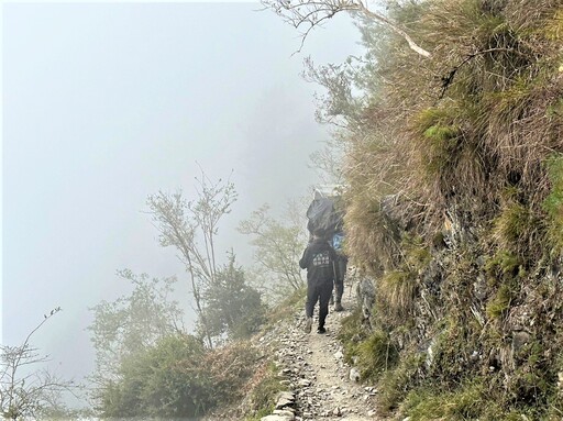 浪犬跑玉山觀測站討食 經誘捕人力扛下山