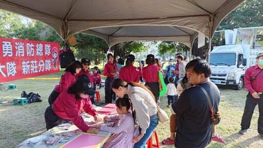 高雄左營草地音樂會結合消防體驗 親子同樂學防災