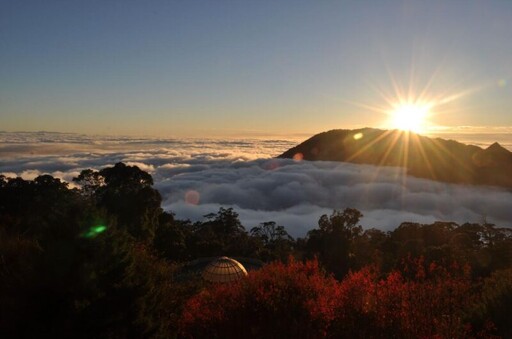 儀式感滿分！全台最高海拔跨年晚會、元旦升旗活動在梨山