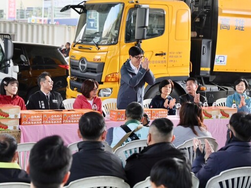 陳其邁除夕慰問基層人員辛勞 感謝春節期間堅守崗位