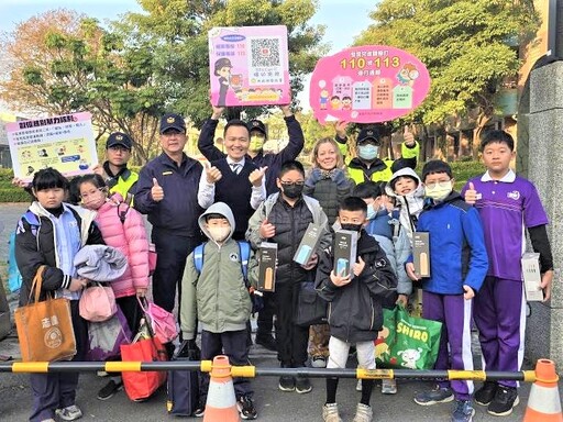 嘉市警全面出動 強化開學日護童勤務作為