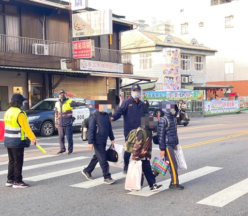 啓動開學護童勤務 中埔交通、防詐宣導守護財產