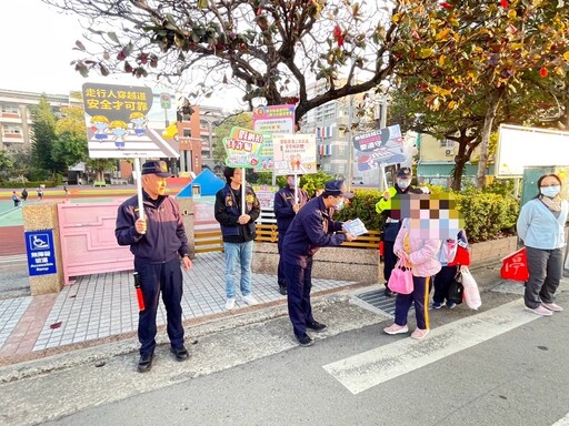 啓動開學護童勤務 中埔交通、防詐宣導守護財產