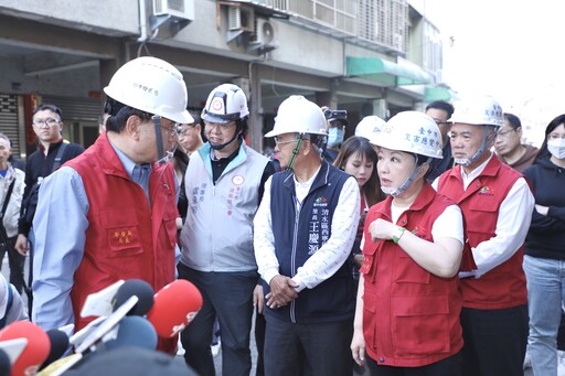 台中清水老樓坍塌 住戶安全撤離 市府全力應對