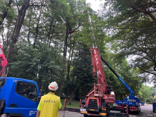 母親節強降雨警戒 中市建設局啟動三級應變守護市民