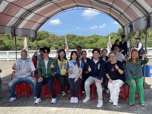 新竹普天宮58年首次壯舉 出動無人機為關聖帝君洗澎澎