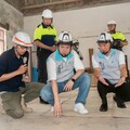 視察竹市消防博物館修復工程 邱臣遠：確保古蹟保存兼具防災教育功能